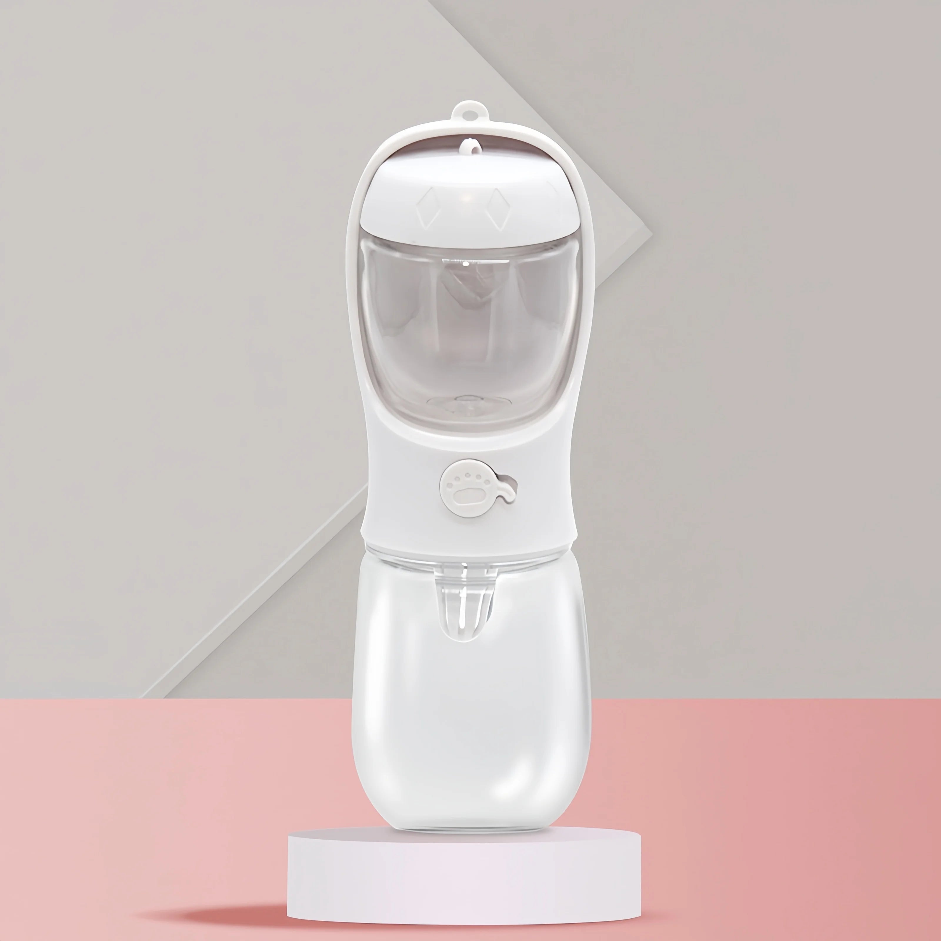 Pets Water Bottle Portable Food-Grade Material Dog Cat Travel Pet Water Cup Bottle with Food Dispenser Puppy Water Bottle